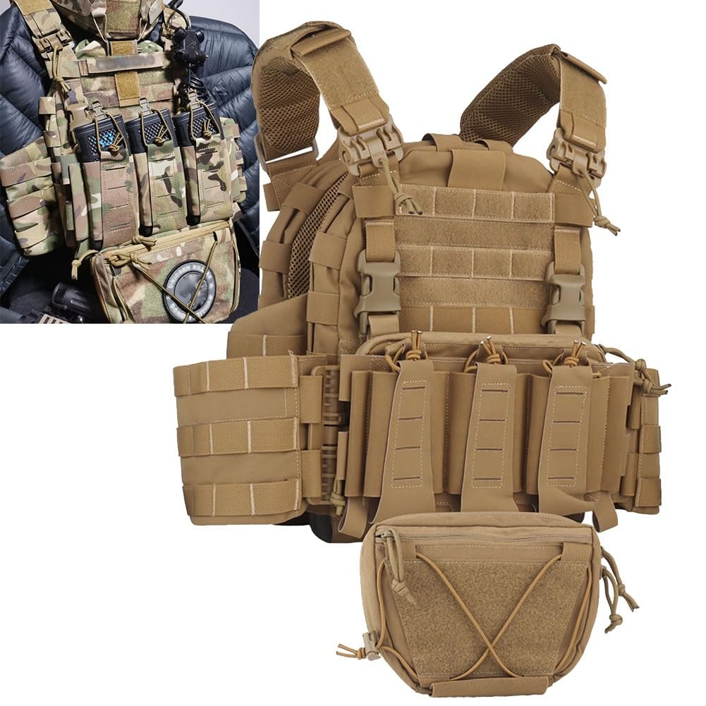 Amazon.co.jp: 5.56mmマグポーチ＆ドロップポーチ付きタクティカル